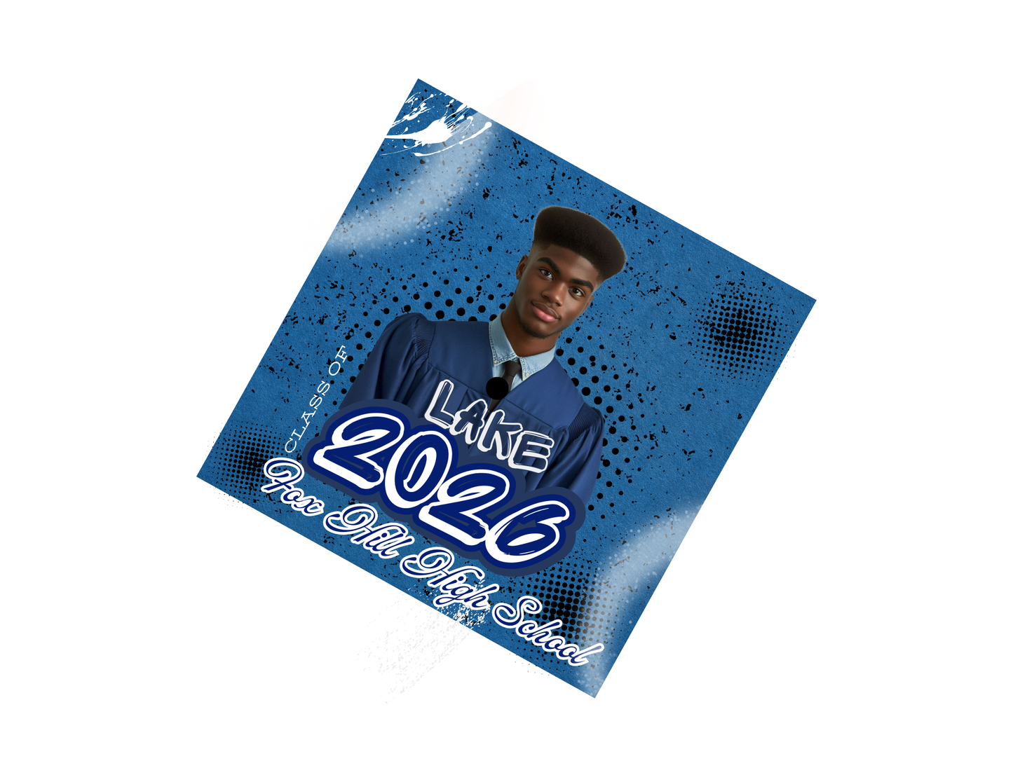 2026 Graduation Cap Top Templates | Canva Editable Grad Designs | Digital File