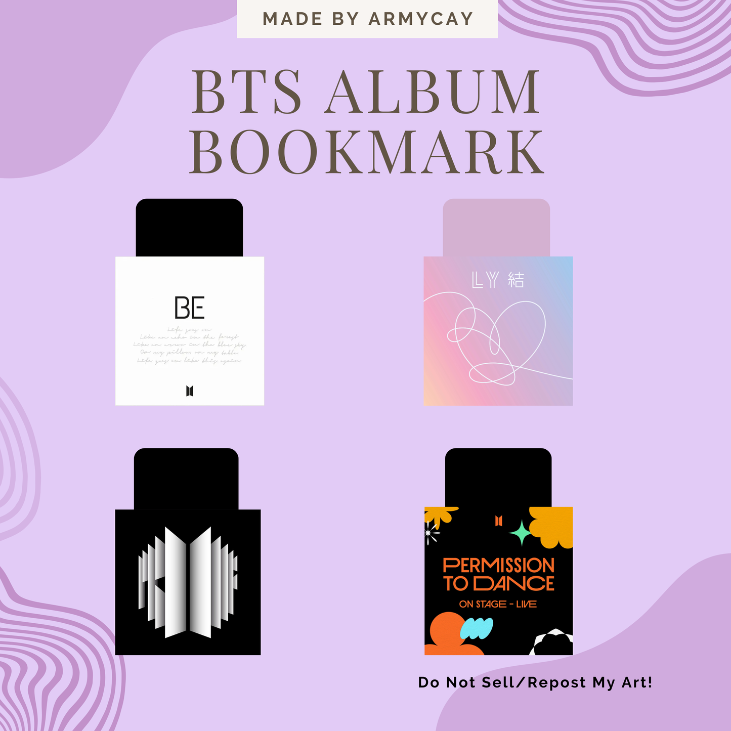 BTS Album Magnetic Bookmark - Cute & Collectible Page Marker for ARMY