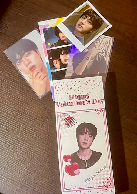 BTS Mystery Valentine Box — Random Photocards, Polaroids & Photo Strip Gift Set