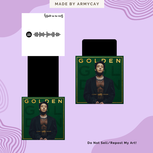 BTS Solo Album Magnetic Bookmark - Cute & Collectible Page Marker for ARMY